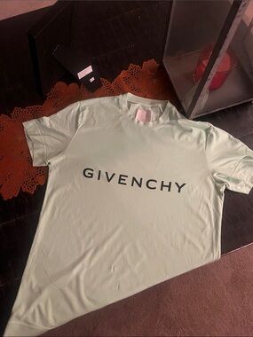 Givenchy Pale Mint Logo Tee